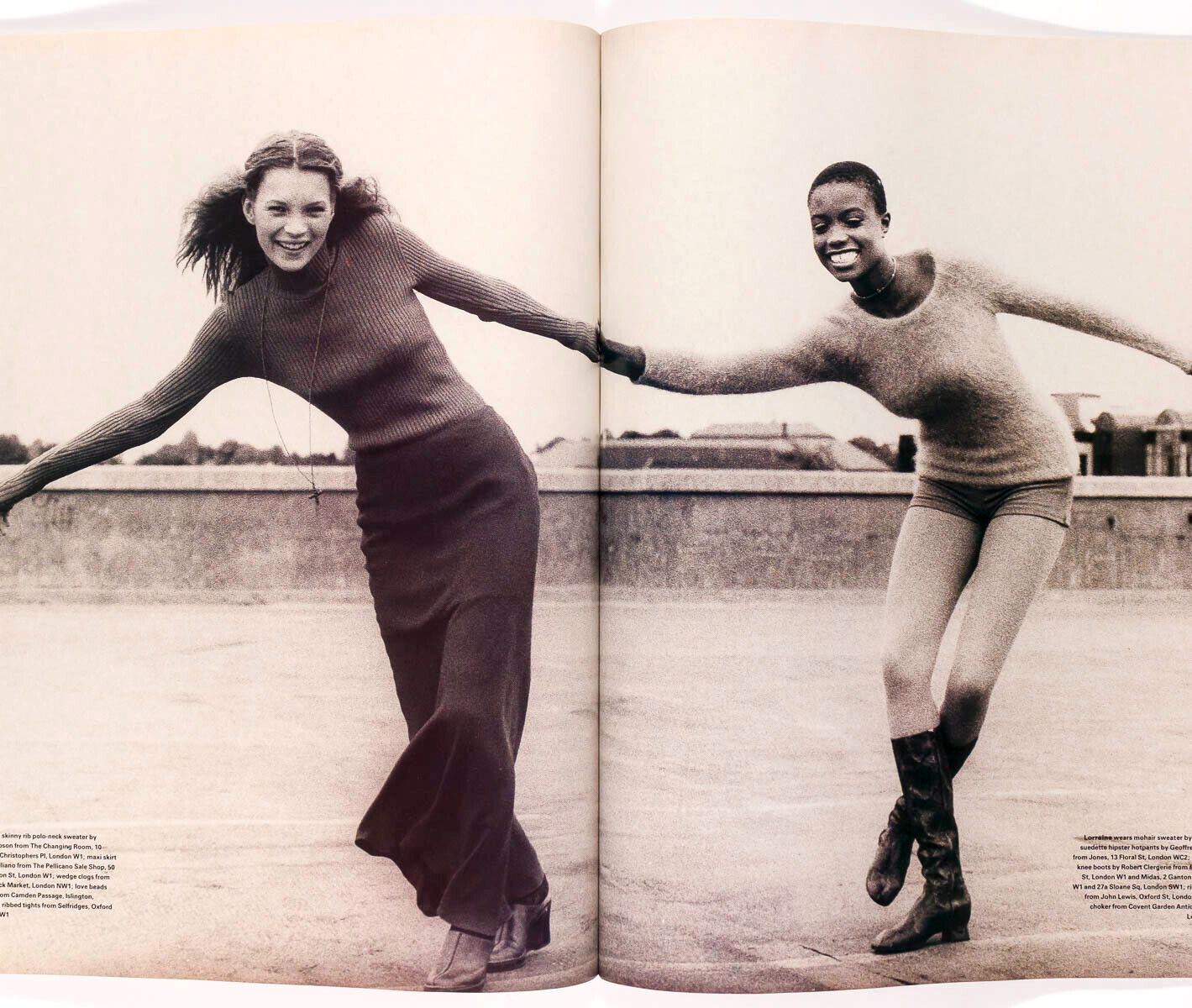 Kate Moss CORINNE DAY Lorraine Pascal THE FACE MAGAZINE Modern Life is Rubbish