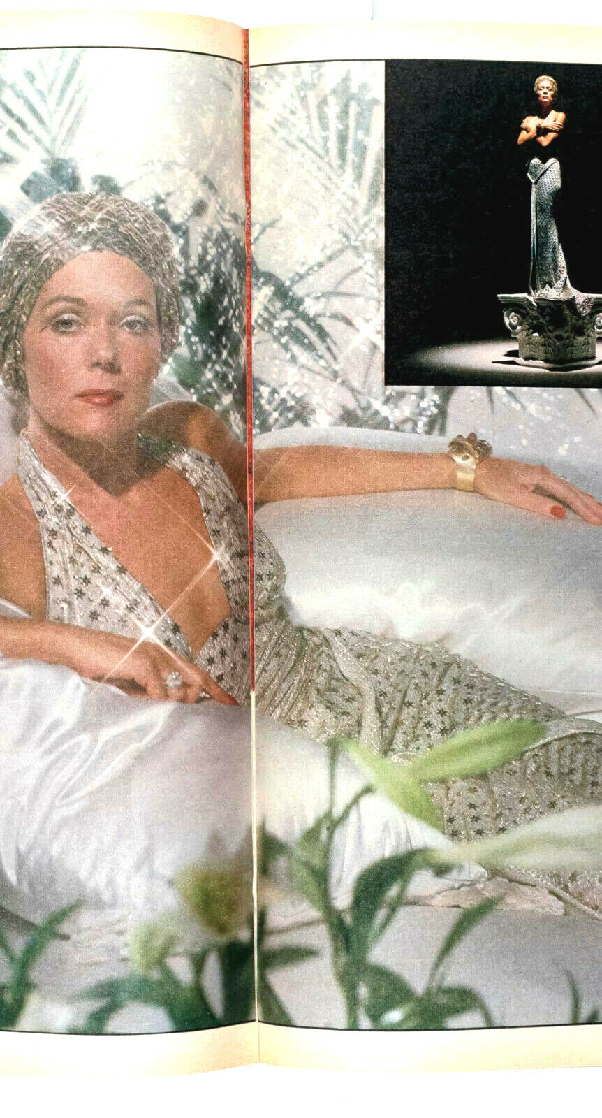 DIANA RIGG Jane Birkin SYLVIA MILES Ustinov MAGGIE SMITH Sunday Times magazine