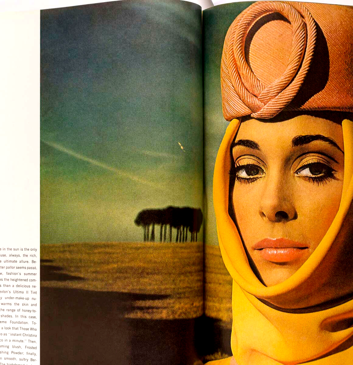 JULIE ANDREWS Samuel Beckett HARPERS BAZAAR 1967 Balenciaga Givenchy GUY BOURDIN