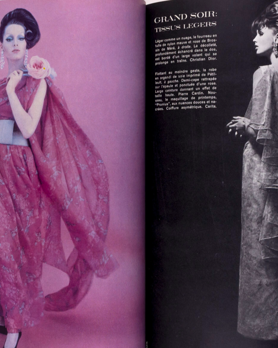 Catherine Deneuve 1st Vogue HELMUT NEWTON Balenciaga GIVENCHY  Paris April 1962