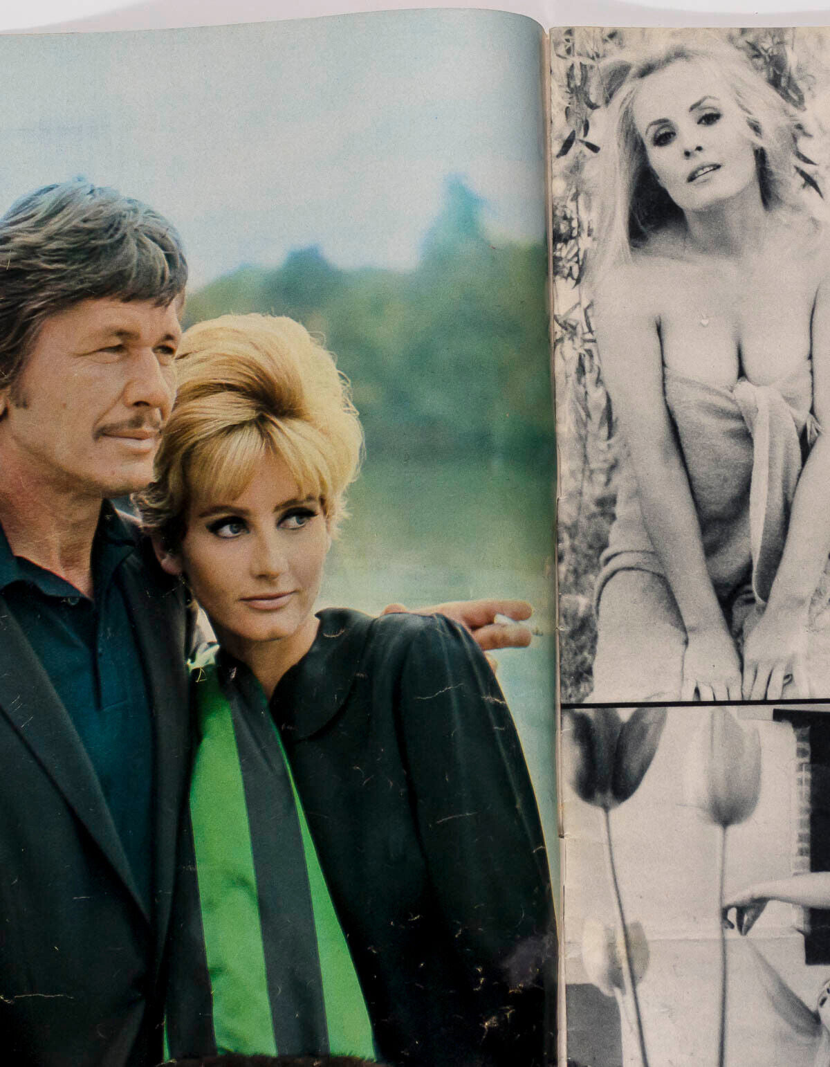 SHARON TATE Julie Andrews CLAUDIA CARDINALE Chanel CARY GRANT Cinemonde magazine