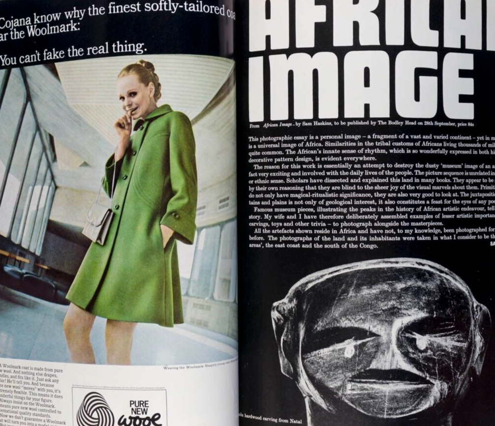 DONYALE LUNA Helmut MAUDIE Mark Palmer NIK Haskins QUEEN magazine September 1967