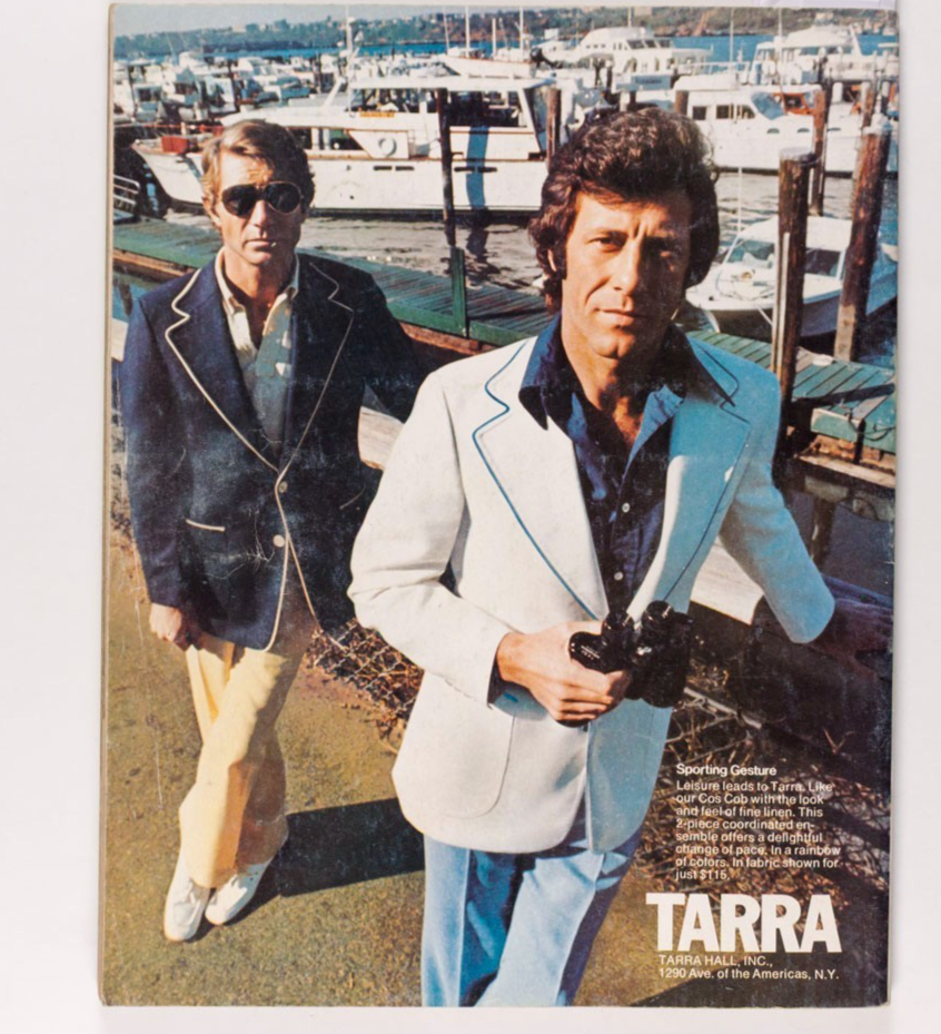 Robert Redford AMSELL Cuffs JACK HAYWOOD GQ magazine March 1974 Shoes TRENDS vtg