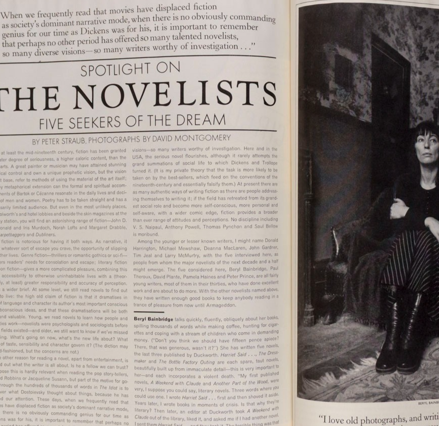 Ingrid Boulting MARIE HELVIN Paul Theroux  VOGUE August 1975 50th birthday gift