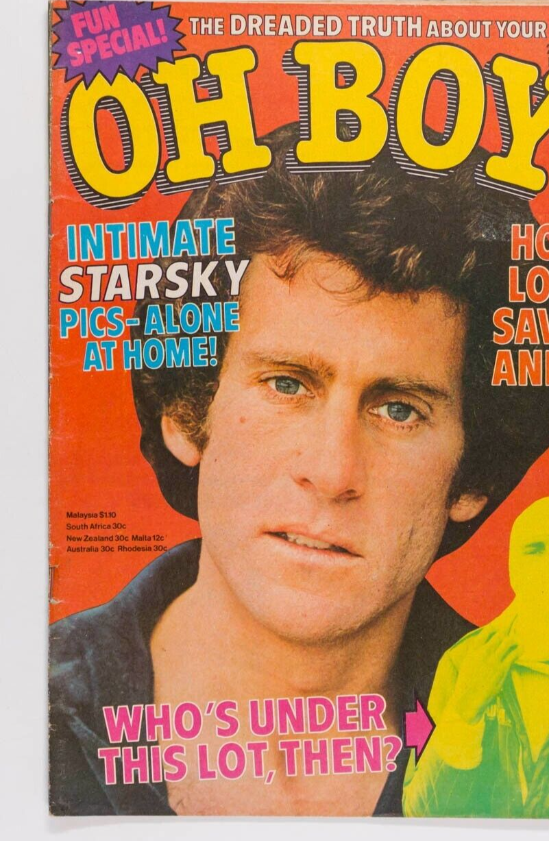 Paul Michael Glaser ABBA AGNETTA Steve Harley LESLIE ASH fashion OH BOY magazine