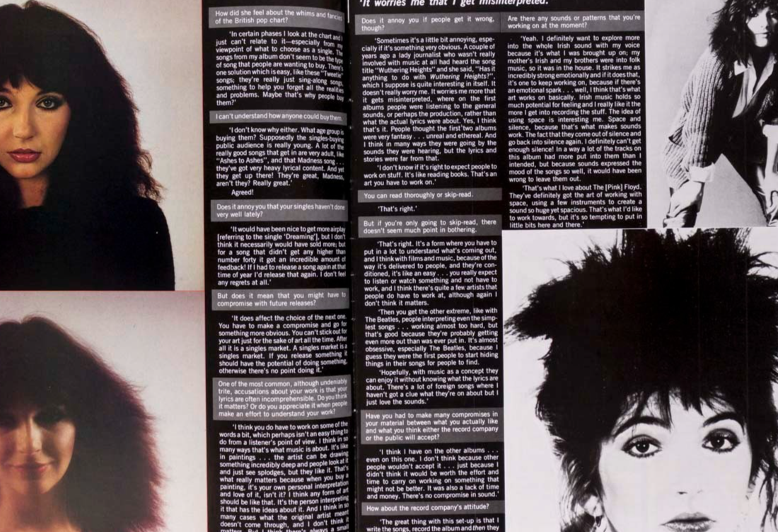 Kate Bush BLONDIE Annie Lennox BOW WOW Girlschool BEKI BONDAGE Women in Rock UK