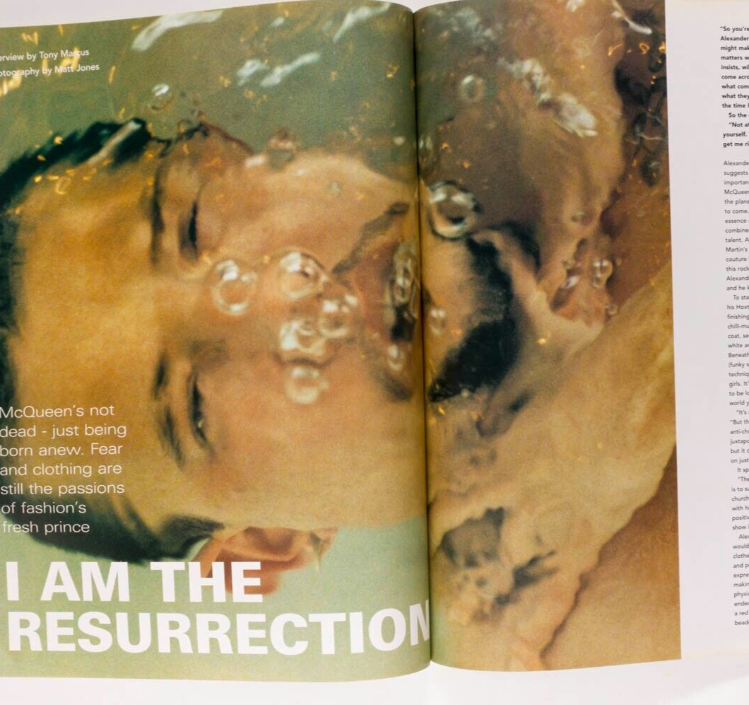 Devon Aoki ALEXANDER MCQUEEN Juergen Teller KATE MOSS Versus SOLARI i-D MAGAZINE