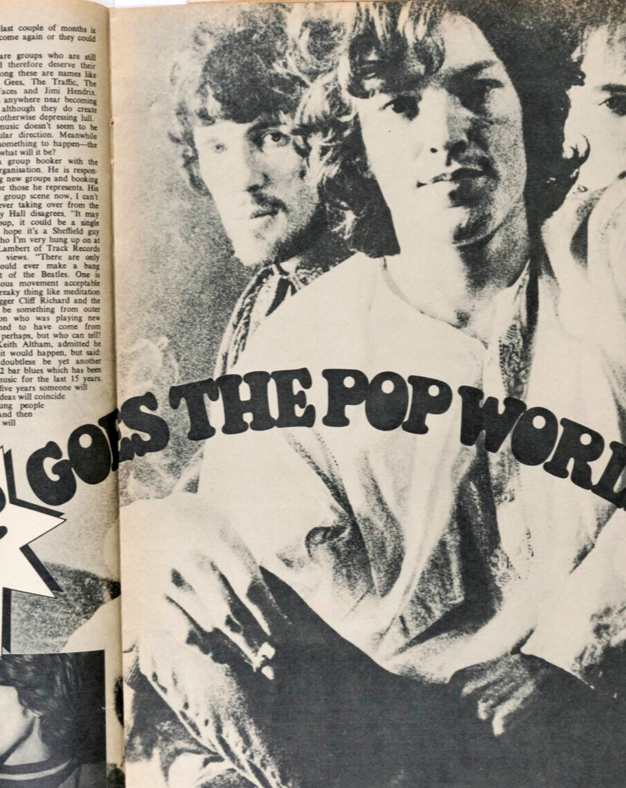 Pattie Boyd BEATLES Steve Winwood JIMI HENDRIX Petticoat magazine 27 July 1968