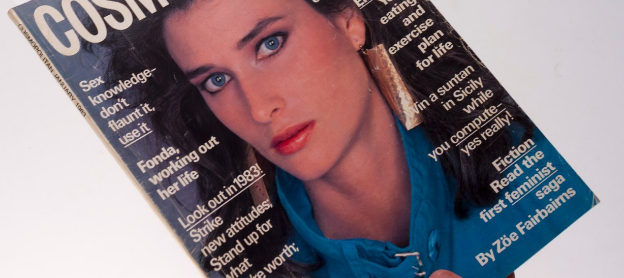 Rosemary McGrotha CATHERINE OXEMBERG Jane Fonda COSMOPOLITAN January 1983 Zandra