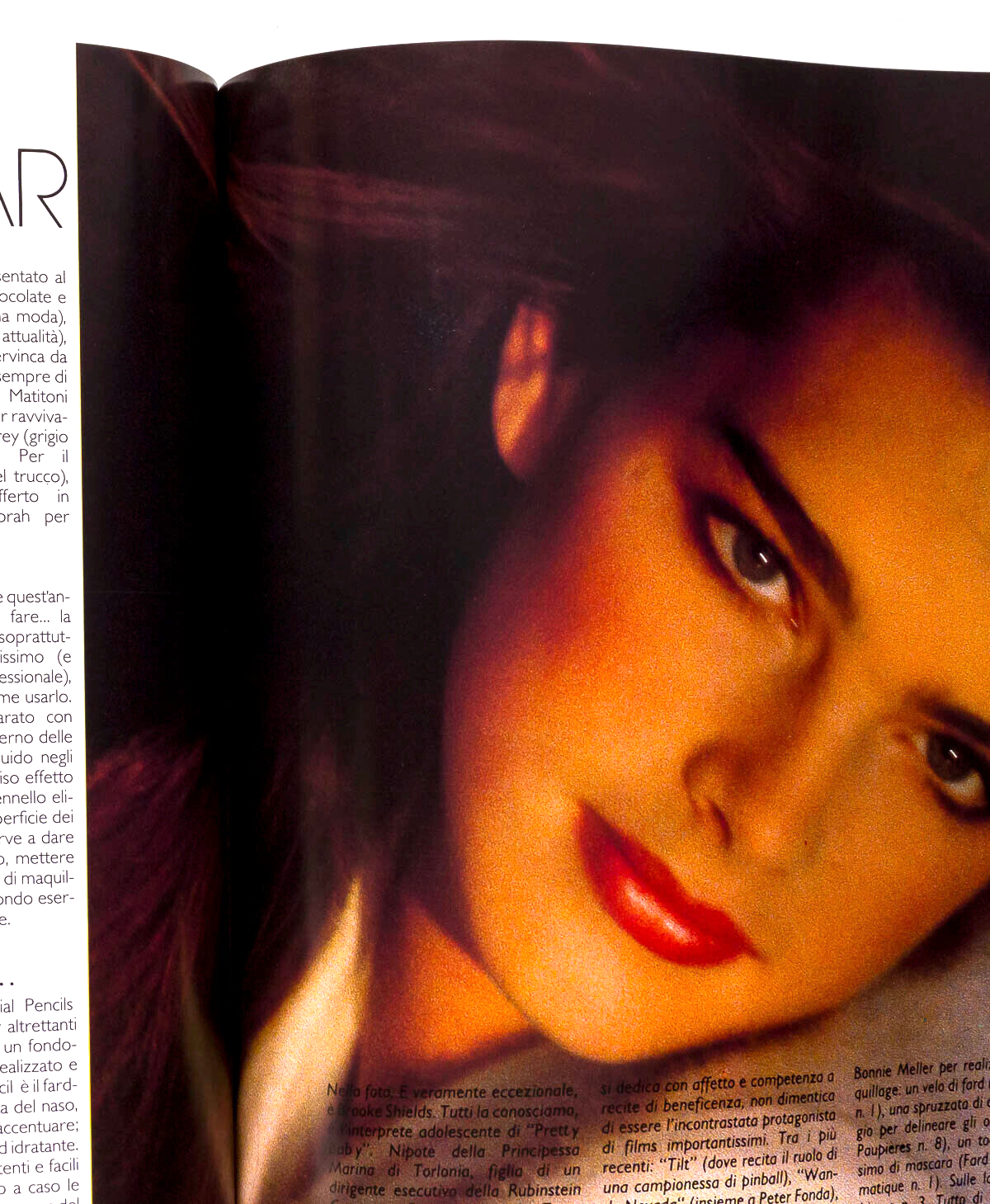 BROOKE SHIELDS Janice Dickinson GIA CARANGI Harper's July 1979 Rosemary McGrotha