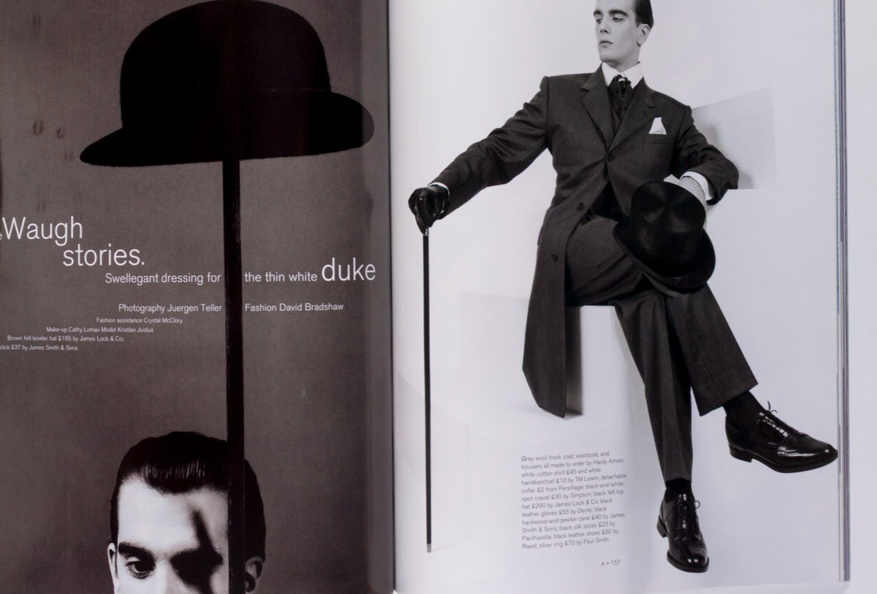 Ewan McGregor ADRIAN NEIL RAYMENT Jodie Kidd ARENA HOMME # 6 1996 Juergen Teller