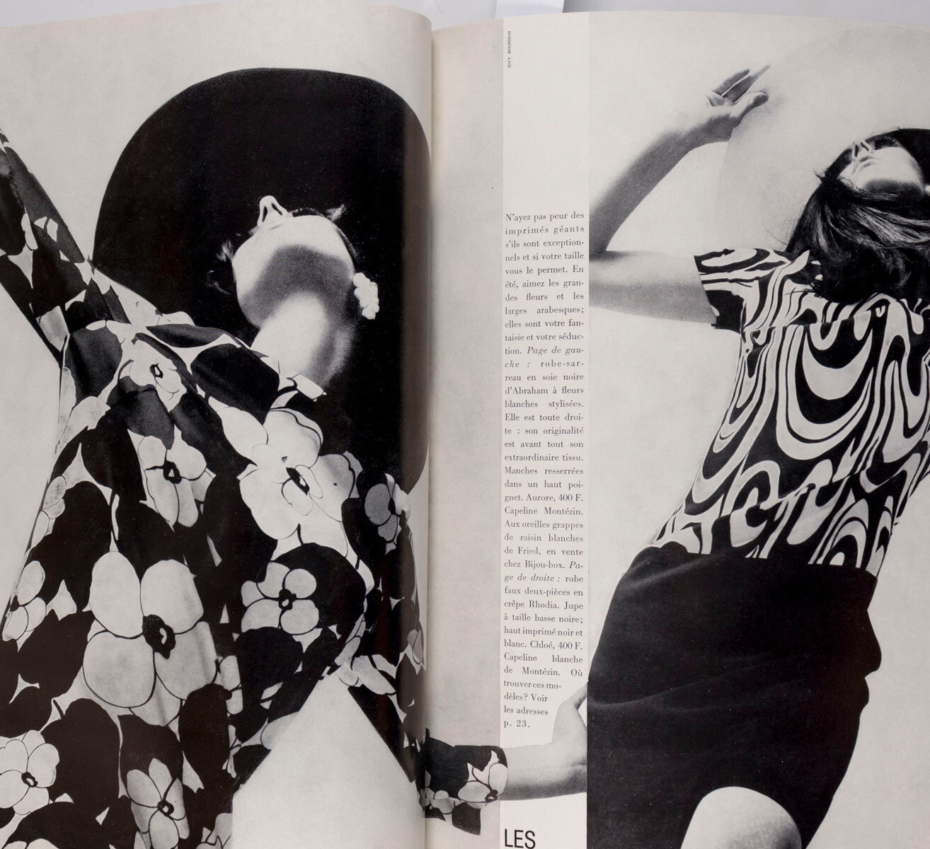 DONYALE LUNA Paco Rabanne GUY BOURDIN Paris Vogue June 1966 Rolex CECIL BEATON