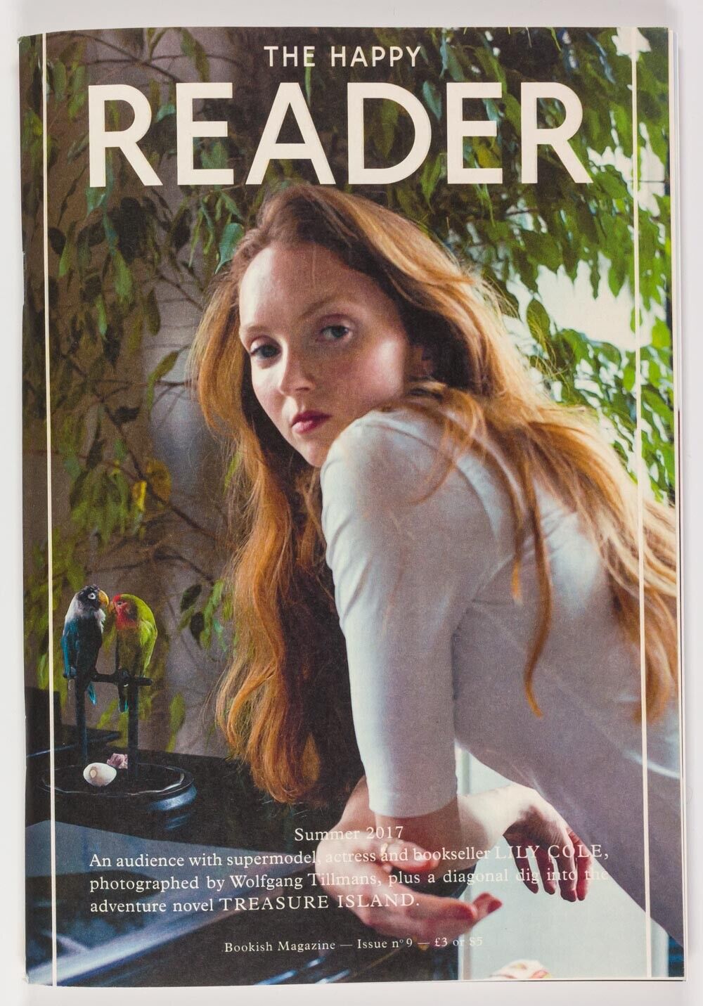 LILY COLE Penny Martin WOLFGANG TILLMANS The Happy Reader magazine 2017 Bookish