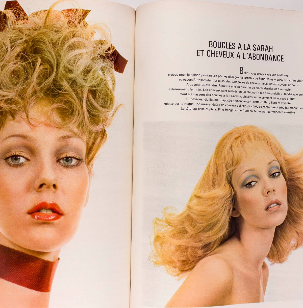 SPRING COLLECTIONS Saint Laurent RENE GRUAU L'Officiel magazine March 1971 DIOR