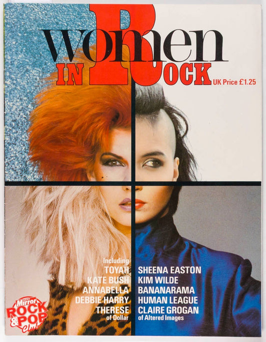 Kate Bush BLONDIE Annie Lennox BOW WOW Girlschool BEKI BONDAGE Women in Rock UK