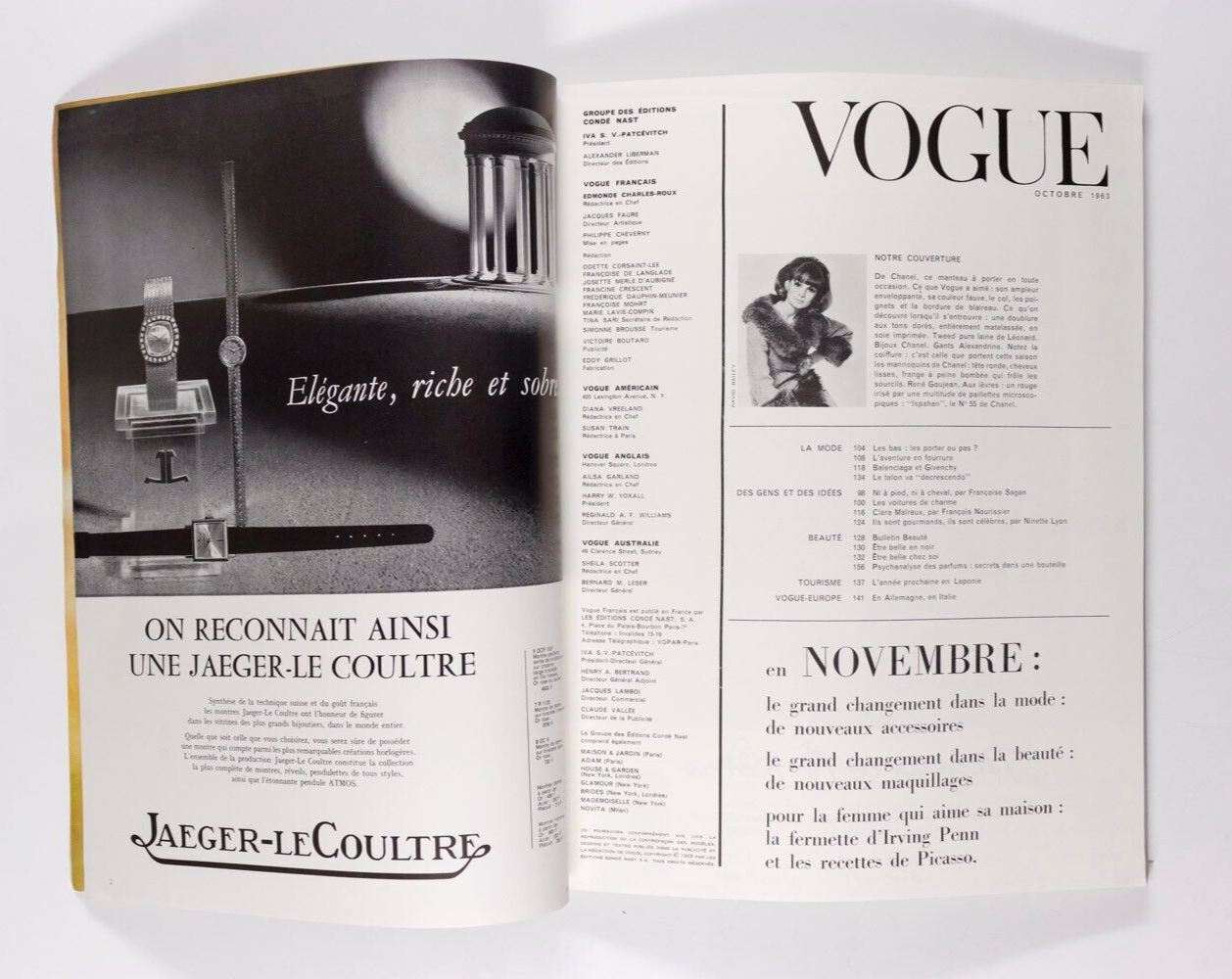 Jean Shrimpton BAILEY Helmut Newton BALENCIAGA Givenchy COLLECTIONS  Paris Vogue