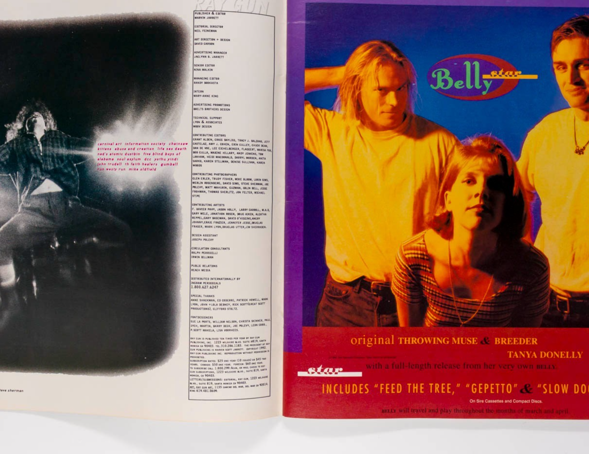 DINOSAUR JR Screaming Trees MICHAEL STIPE Raygun magazine 3 1993 The Orb SHAMEN