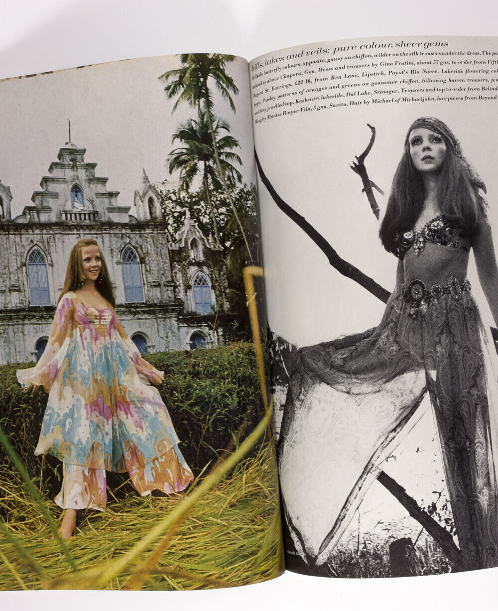 Jean Shrimpton HELMUT NEWTON Ethiopia NORMAN PARKINSON Lee Radziwill India VOGUE