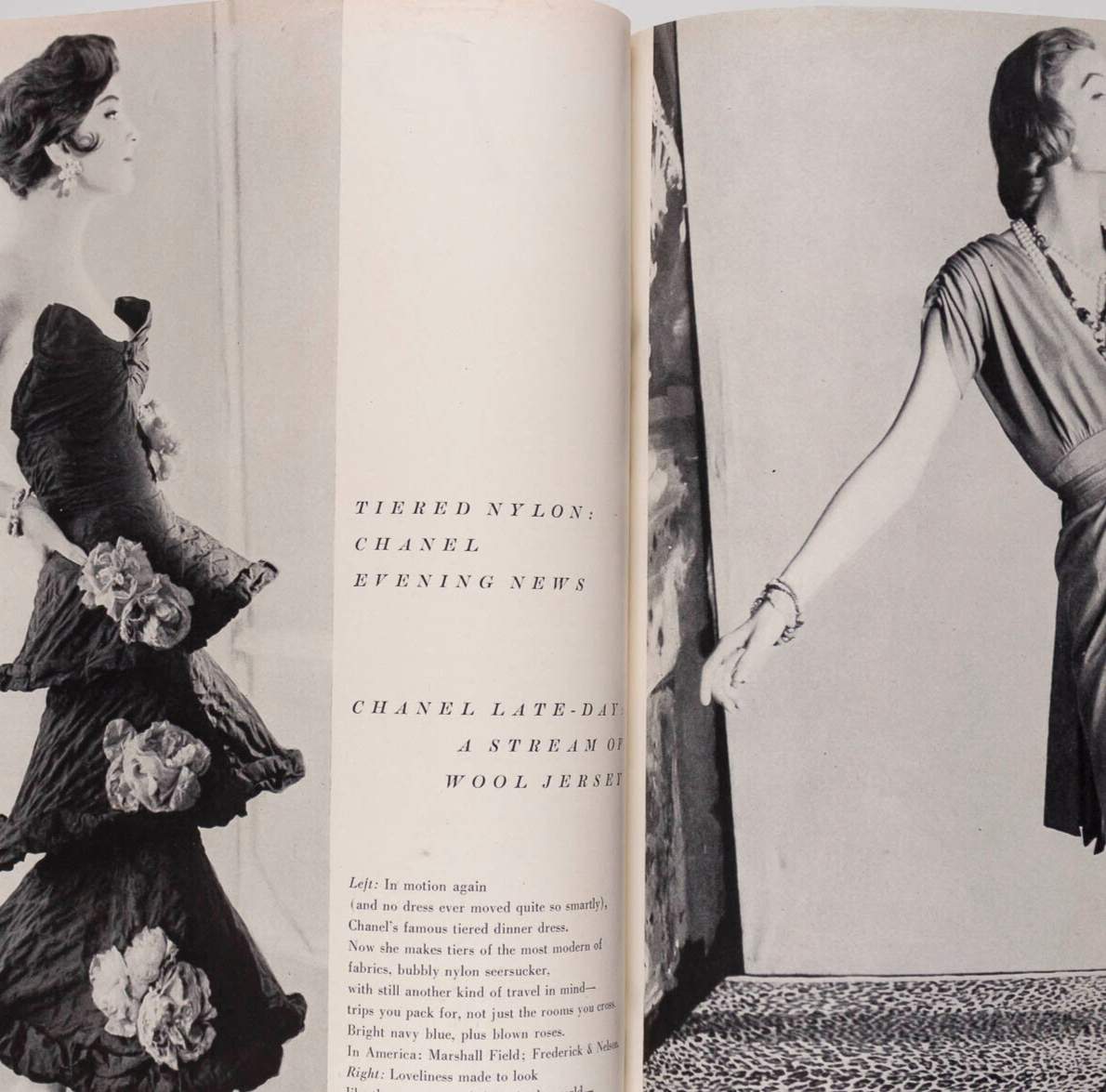 Mary Jane Russell CHERRY NELMS Joan Greenwood VOGUE 1954 Penn CLAUDE RAINS Paris