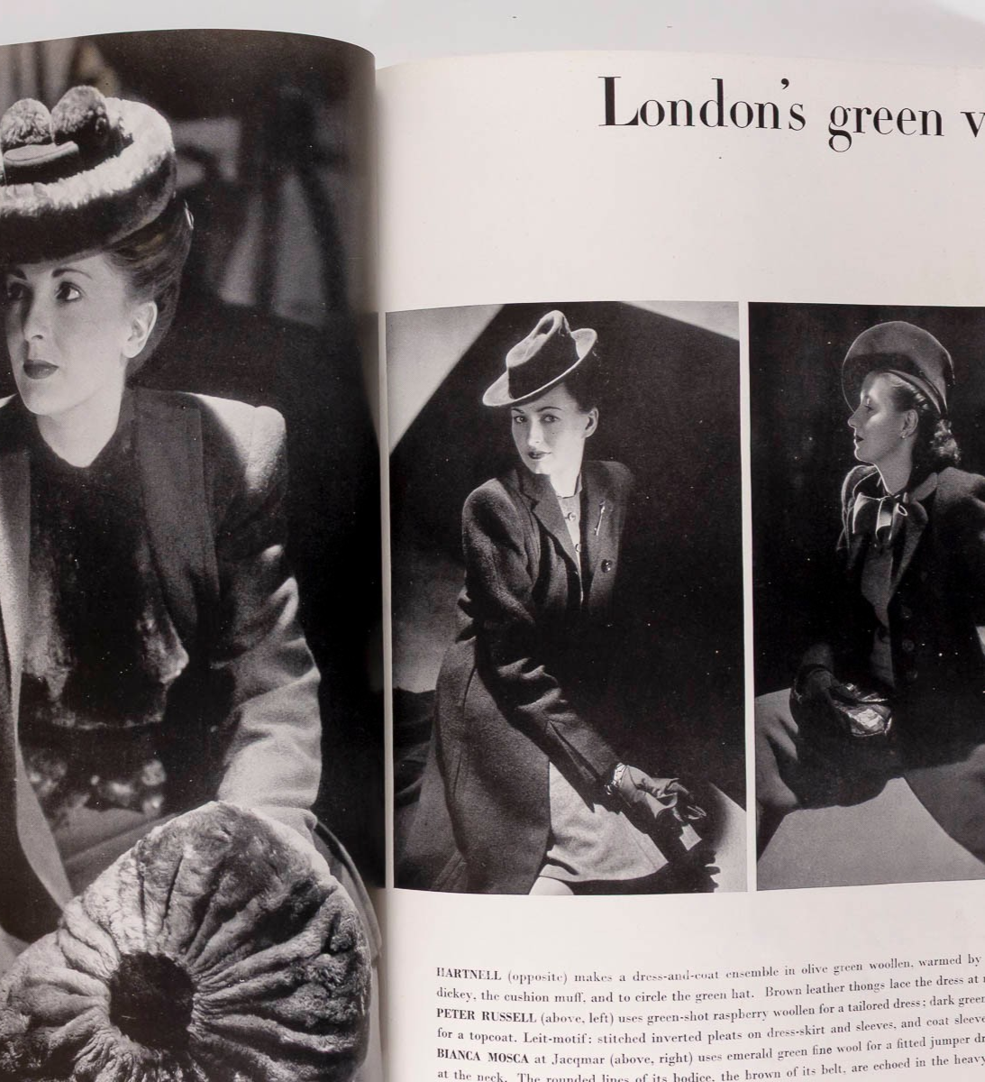 LEE MILLER Norman Parkinson MARLENE DIETRICH Vogue December 1944 Roger Descombes
