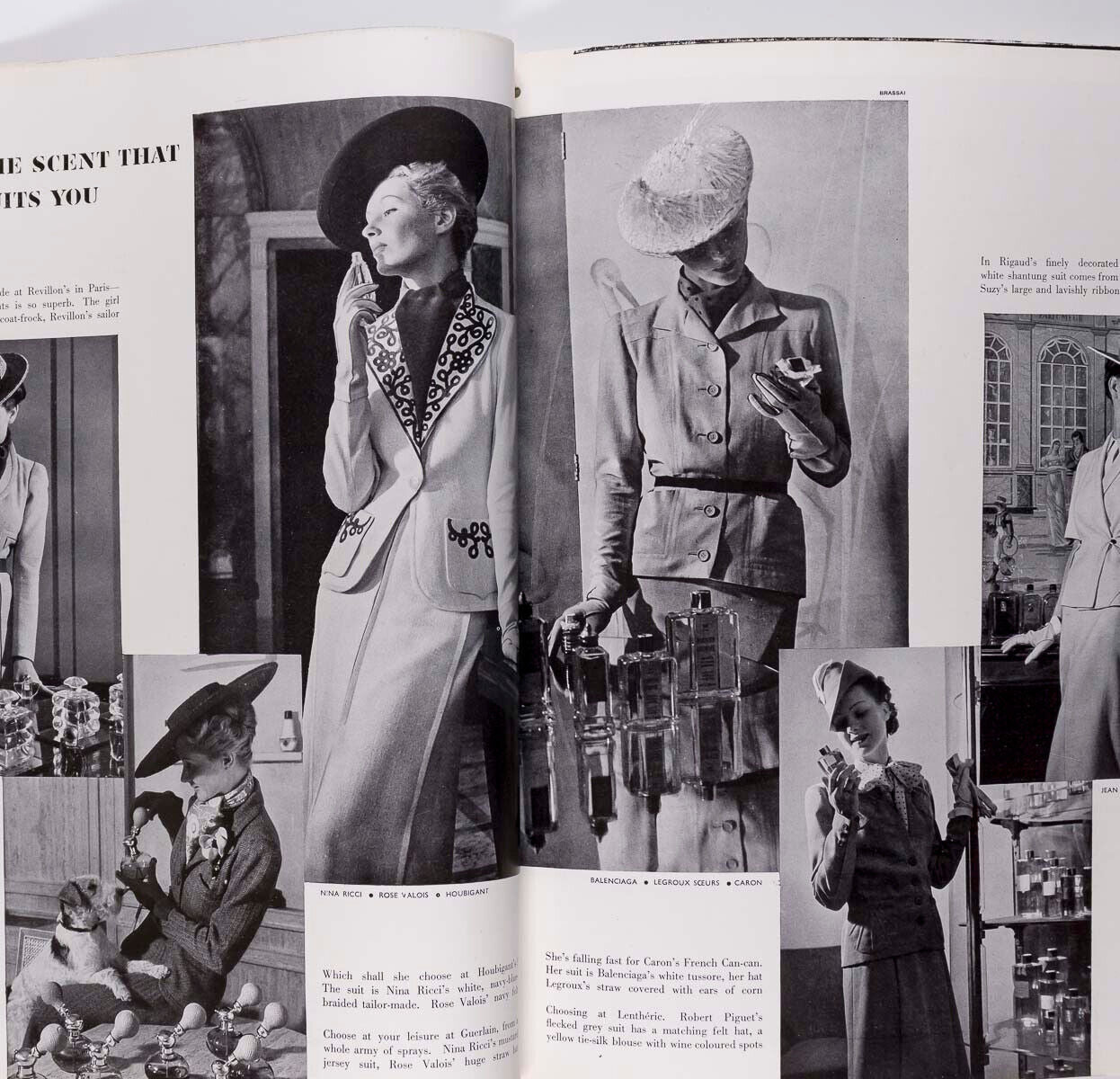 CARL ERICKSON Joan Crawford BALENCIAGA Frissell HORST Steichen BRASSAI vtg VOGUE