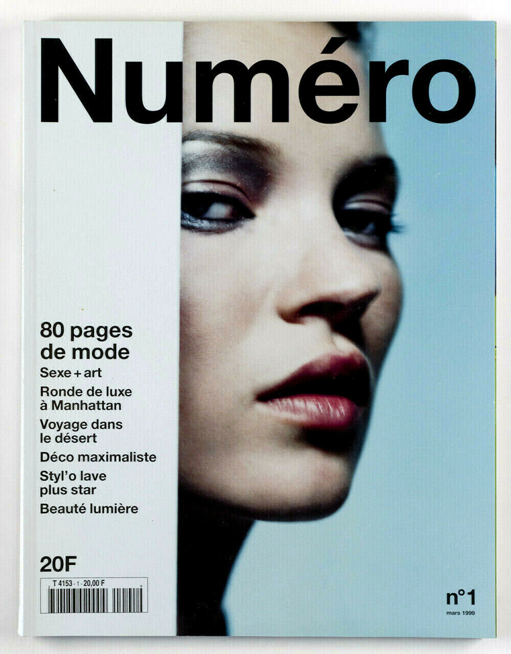 Kate Moss PETER LINDBERGH Devon Aoki YY Paolo Roversi CDG Numero # 1 March 1999