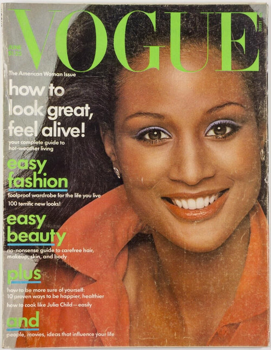 Beverly Johnson DEBORAH TURBEVILLE Horst BARBARA WALTERS Margaux Hemingway VOGUE