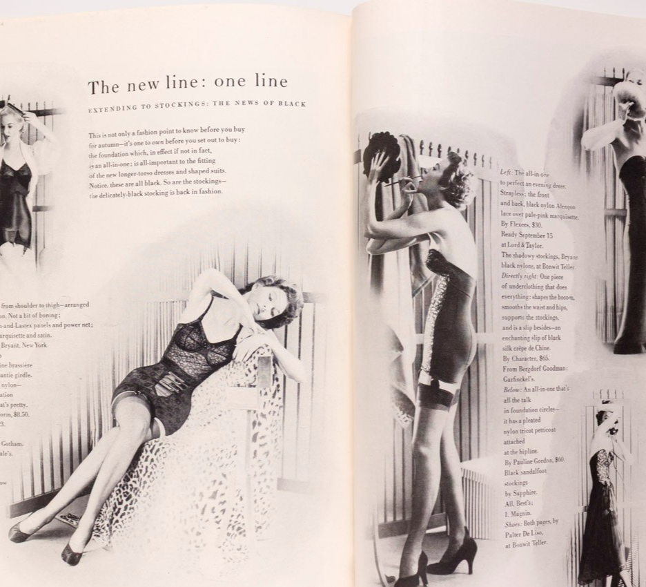 Dovima DIANE ARBUS Balenciaga VOGUE September 1953 Jean Patchett SUZY PARKER vtg
