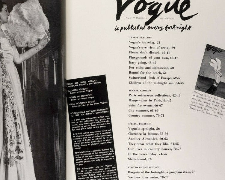 BENITO Horst HENRI ROUSSEAU Michele Morgan HOT MIKADO Arik Nepo VOGUE June 1939