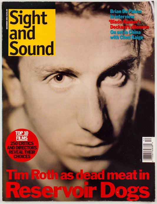 Tim Roth BRIAN DE PALMA Blade Runner CHEN KAIGE Sight & Sound 1992 December FILM