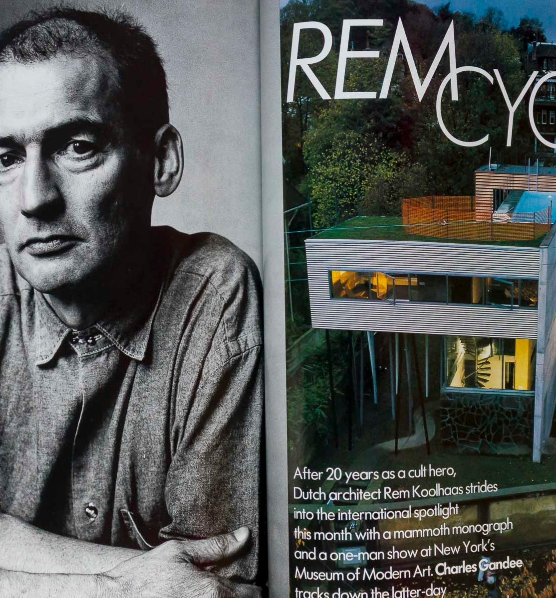 CINDY CRAWFORD Rem Koolhaas IONE SKYE Tatjana Patitz  VOGUE November 1994 Warhol
