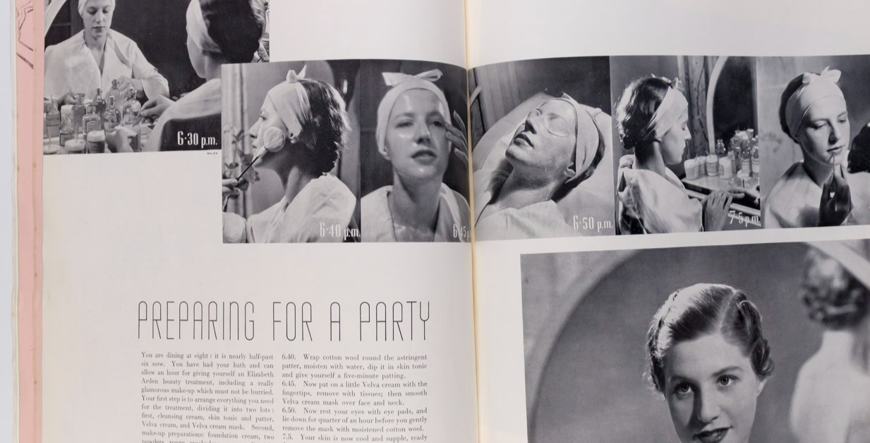 NORMA SHEARER Artur Ernesto Teixeira Barbosa VOGUE BEAUTY BOOK August 1936 vtg