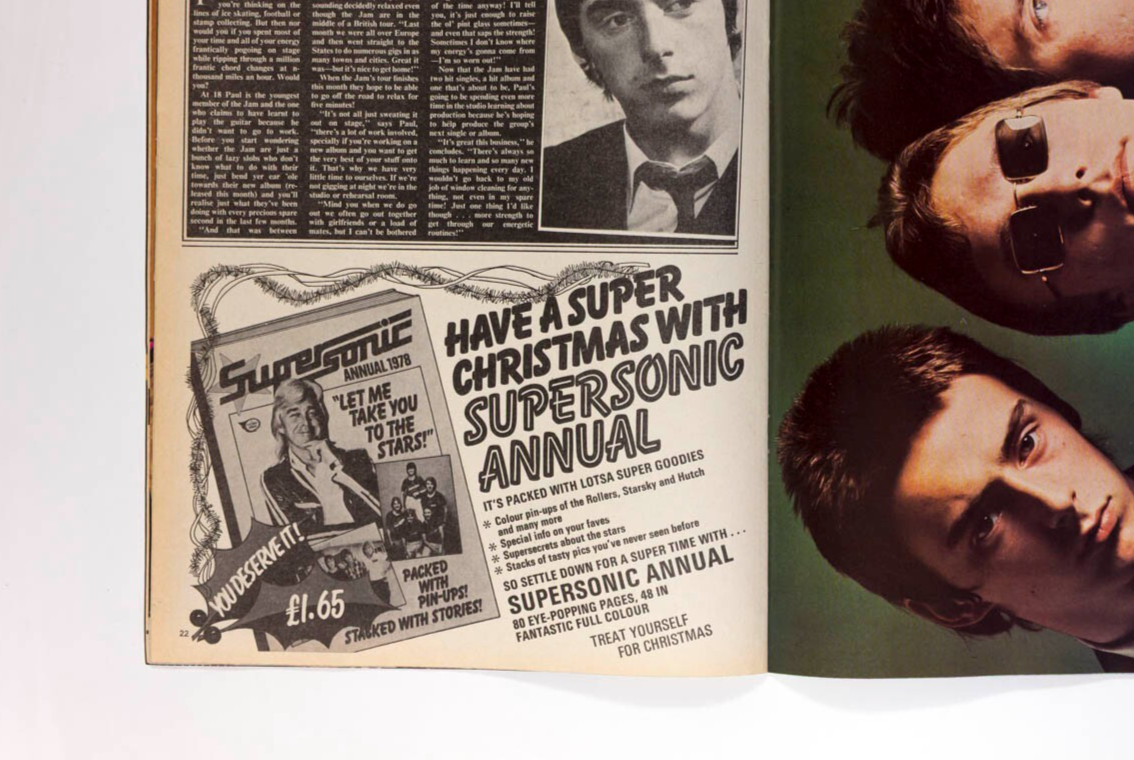 BILLY IDOL Donna Summer JAM Supersonic magazine December 1977 Skate City LYDON