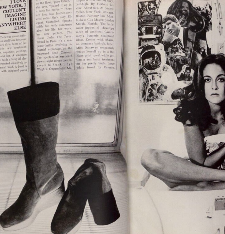 HALSTON Calvin Klein BETSEY JOHNSON Ingrid Boulting MIDLER Faye Dunaway HARPER'S