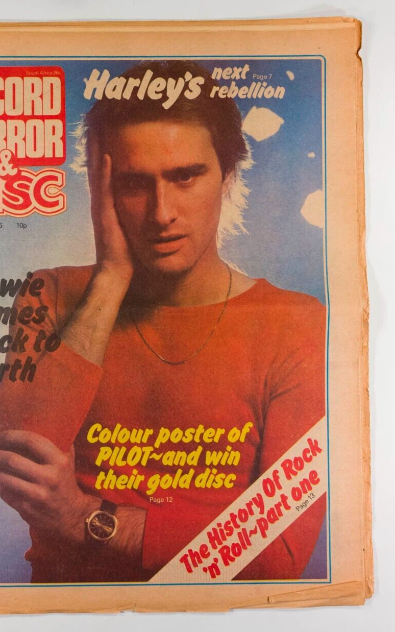 Steve Harley THE SWEET David Bowie MARTHA REEVES Kiki Dee RECORD MIRROR magazine