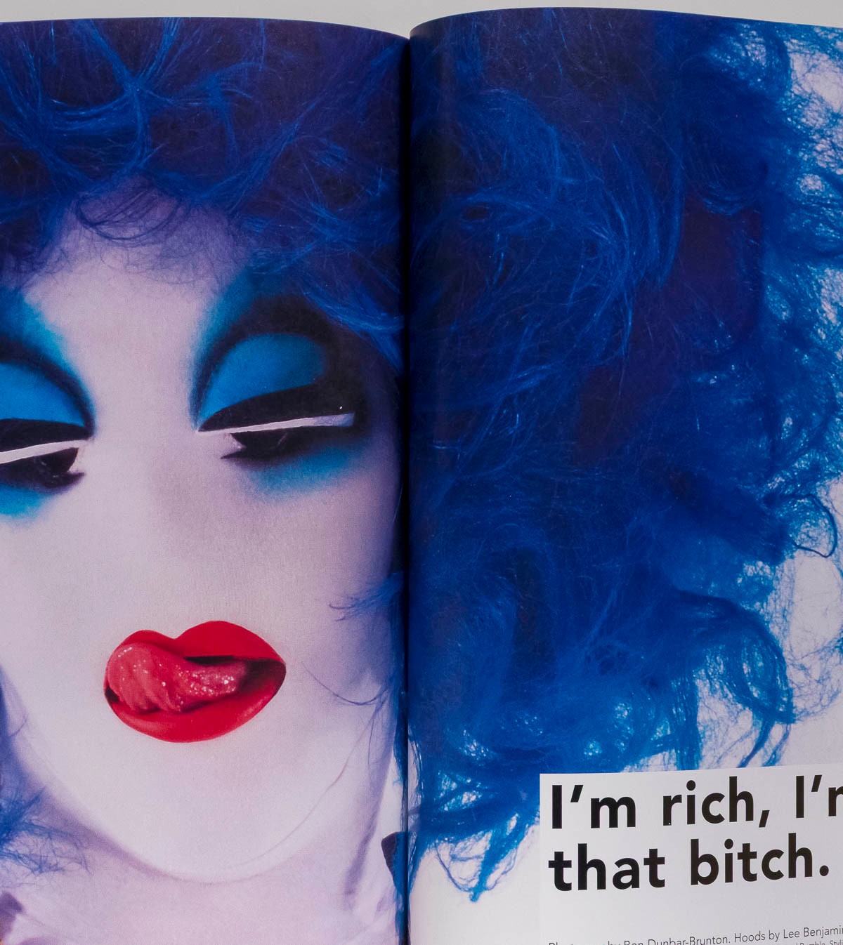 Lindsay Lohan KAWS Wolfgang Tillmans IRINA LAZAREANU i-D September 2006 Wealth