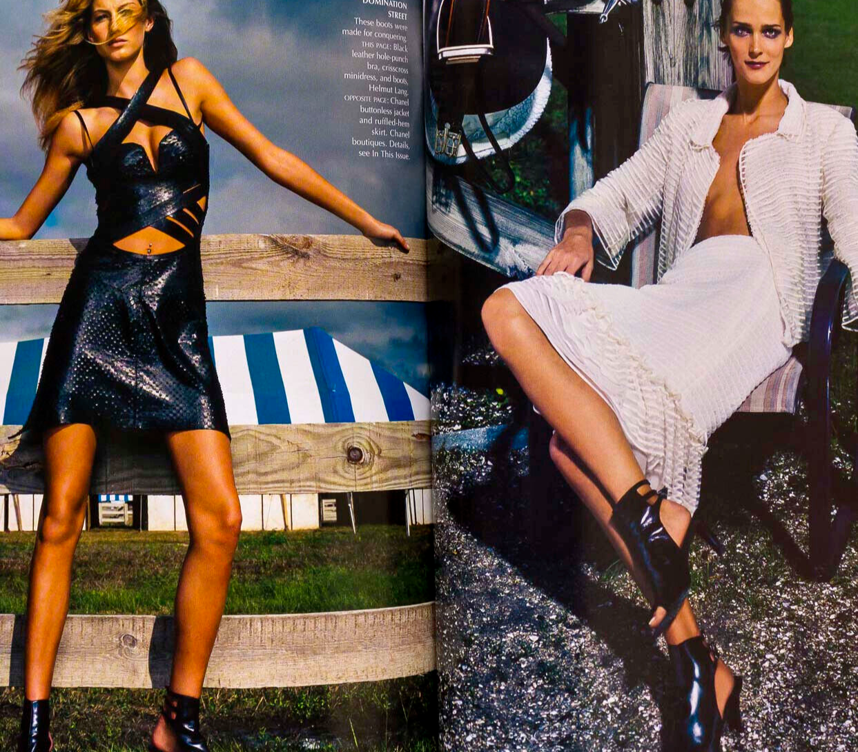 PENELOPE CRUZ Carmen Kass STELLA TENNANT Vogue March 2001 US Steven Klein GISELE