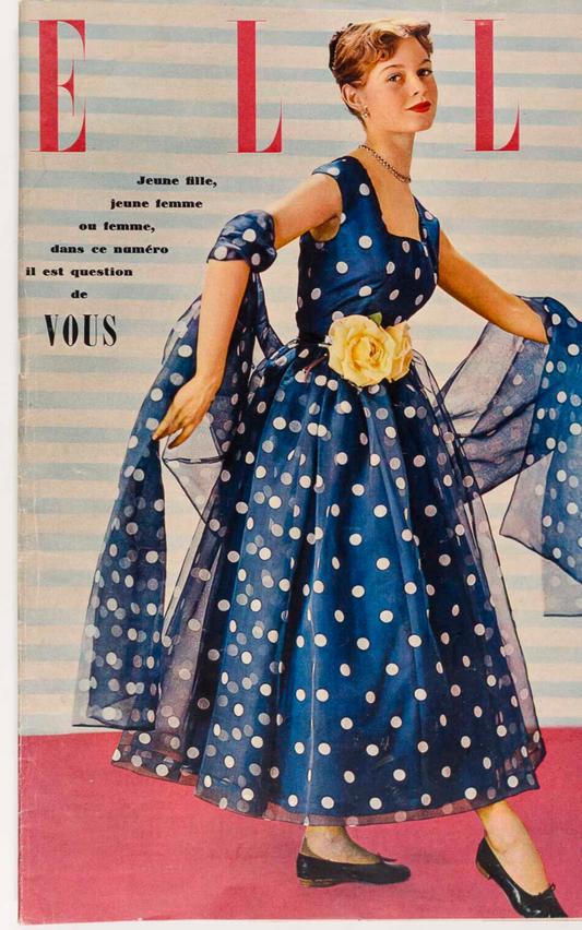 BRIGITTE BARDOT Suzy Parker BRASSAI Seville BETTE DAVIS French ELLE magazine 50s