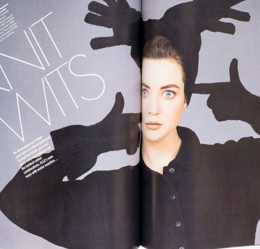 Christy Turlington NAOMI CAMPBELL Kristen McMenamy UK ELLE September 1986 Talisa