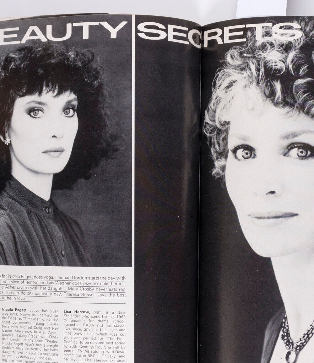 Kim Alexis GIA CARANGI Kelly Emberg LESLEY ANN DOWN Amanda Pays BEAUTY IN VOGUE