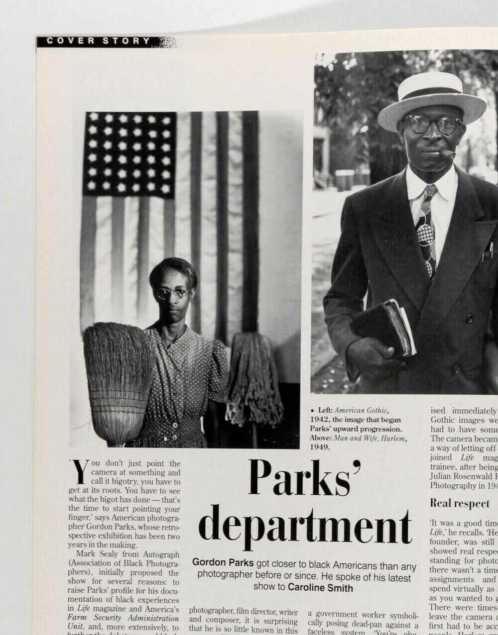 GORDON PARKS INTERVIEW Muhammad Ali ~ UK British Journal of Photography magazine