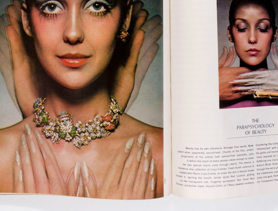 OCCULT Zodiac Cult OLIVIA HUSSEY Harpers Bazaar 1968 October DONNA MITCHELL Hiro