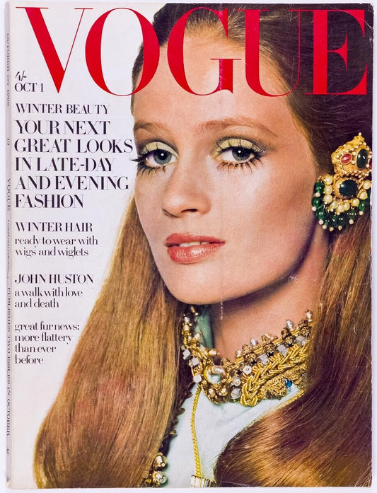 UK Vogue magazine CELIA HAMMOND Grace Coddington DAVID BAILEY Lauren Hutton GRES