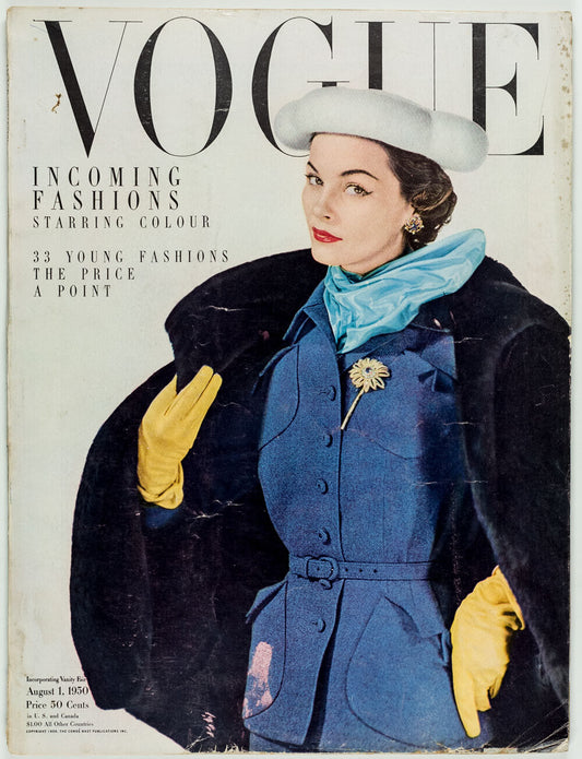 ERWIN BLUMENFELD Feliks Topolski HORST Norman Parkinson US VOGUE August 1st 1950