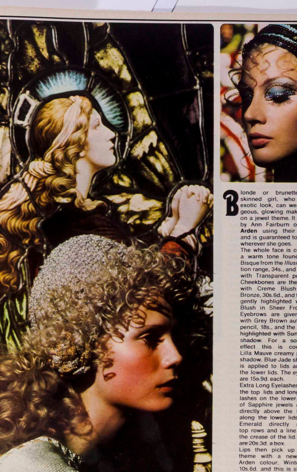 TWIGGY Ossie Clark MR FREEDOM Patchwork 19 MAGAZINE December 1969 Graphic TSHIRT