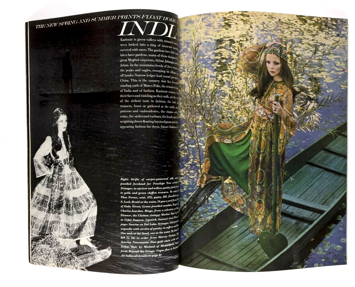 Jean Shrimpton HELMUT NEWTON Ethiopia NORMAN PARKINSON Lee Radziwill India VOGUE