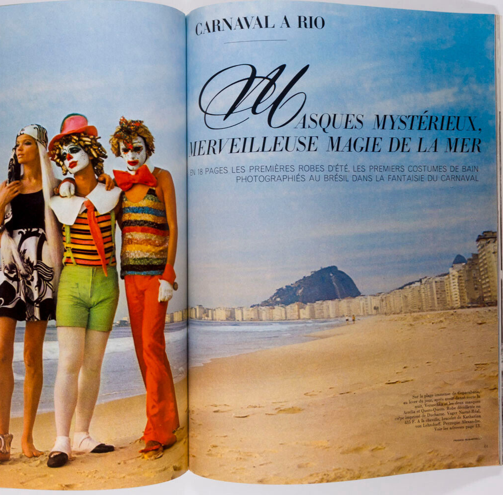 Dominique Sanda VERUSCHKA Brazil GUY BOURDIN Julie Christie SIEFF Nureyev  VOGUE