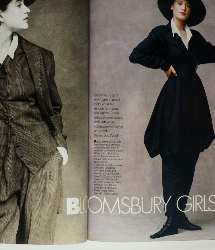 Lisa Graham MADONNA Bruce Weber PHILIP SEYMOUR HOFFMAN Elle October 1987