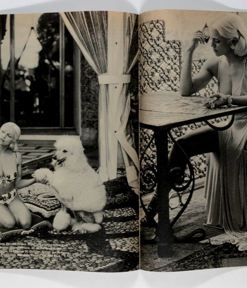 Madonna STEVEN MEISEL Versace Sunday Times magazine 1995 Gary Oldman DE KOONING