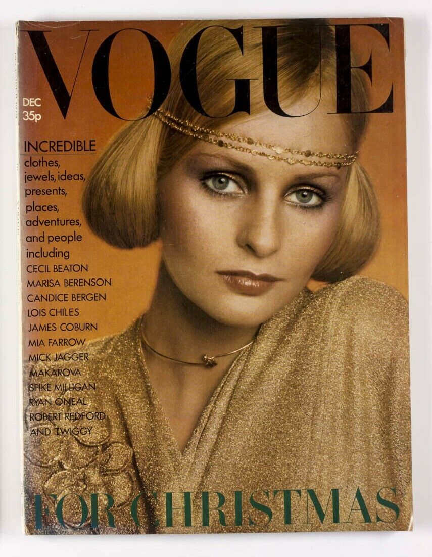 Twiggy BIG BIBA Norman Parkinson PETER SELLERS Mia Farrow CECIL BEATON vtg VOGUE